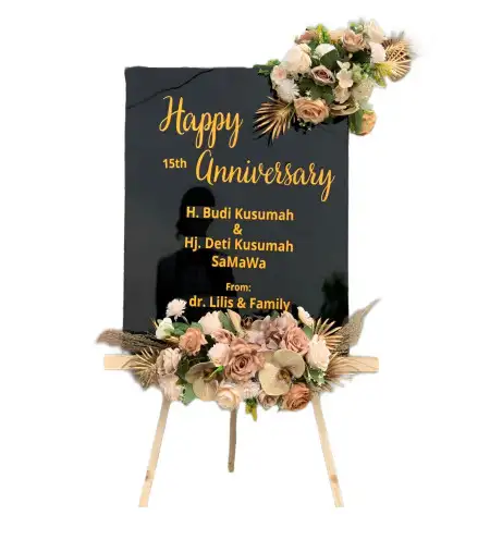 Papan Bunga Akrilik Wotgalih